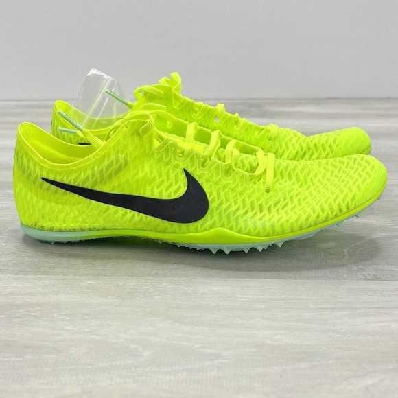 Nike Zoom Mamba V Track Spikes Shoes Volt Green Field DR9945-700 Men's Size 13 - Picture 7 of 12